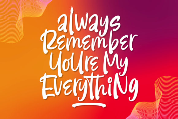 Extra Ordinary Gang Font PNG with transparent background - Preview 3