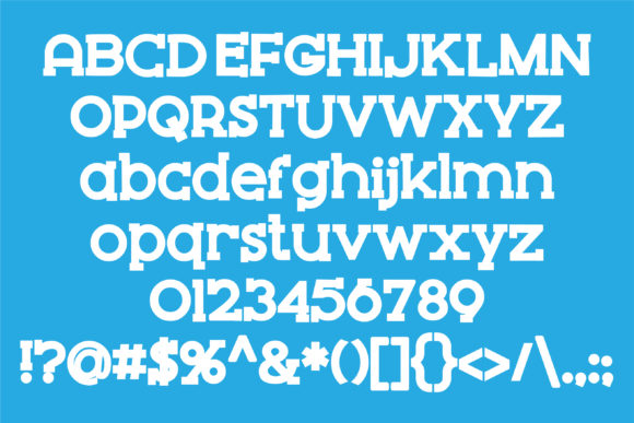 Fluffernutso Font - Preview 1
