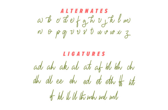 Fresh Berries Font - Preview 4