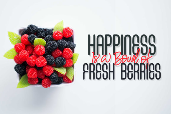 Fresh Berries Font - Preview 6