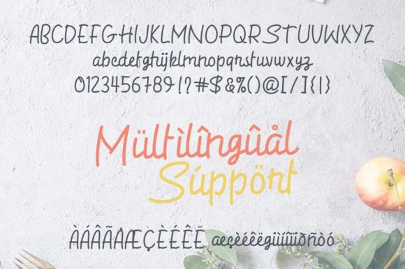 Fruitel Font font preview - 3