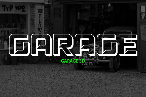 Garage Font - Preview 2