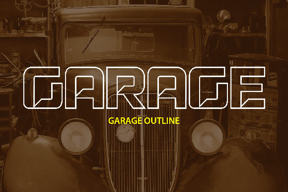 Garage Font - Preview 3