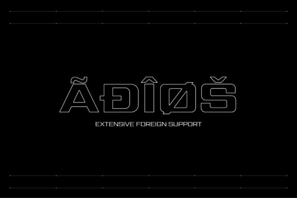 Gemini Cluster - Expanded Fonts Font - Preview 2