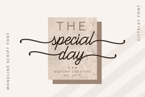 Gittelsy Font - Preview 1