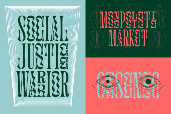 Glassure Font - Preview 1