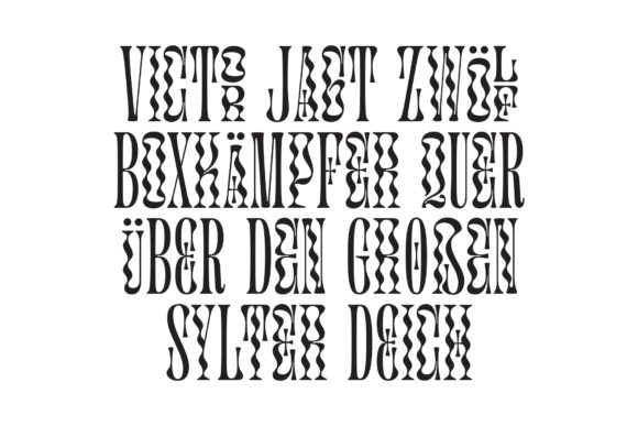 Glassure Font - Preview 2