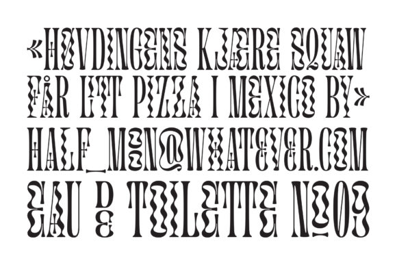 Glassure Font - Preview 4
