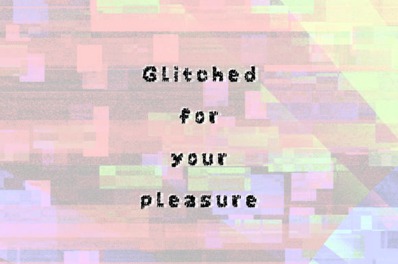 Glitch Smasher Font PNG with transparent background - Preview 2