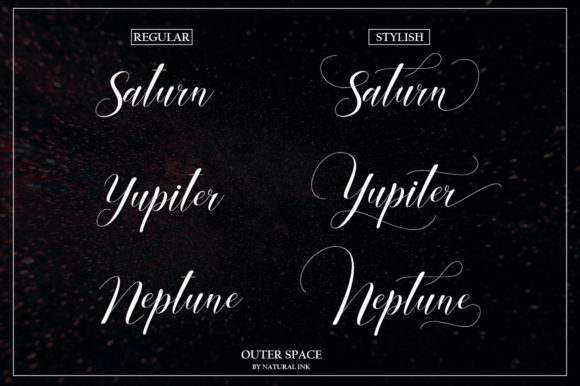 Glitter Script Font - Preview 1