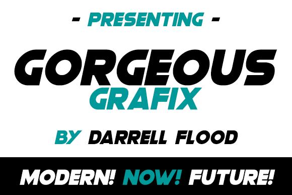 Gorgeous Grafix Font - Preview 1