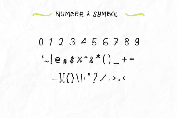 Green Aila Font PNG with transparent background - Preview 4