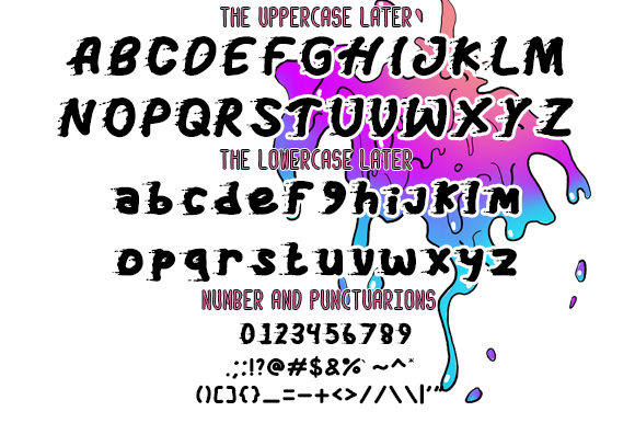 Grime Font - Preview 3