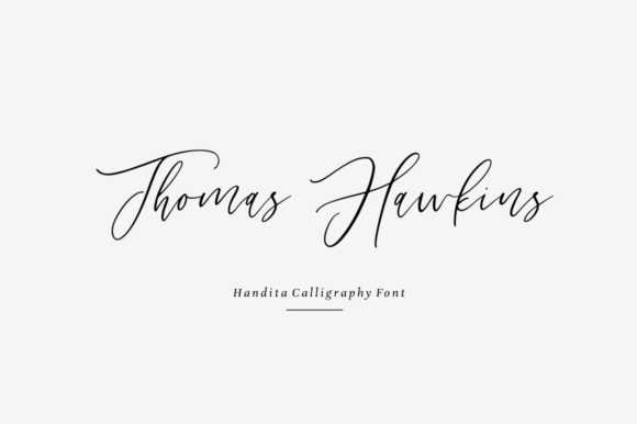 Handita Font - Preview 2