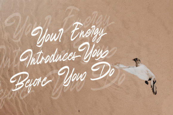 Harringtone Script Font PNG with transparent background - Preview 2