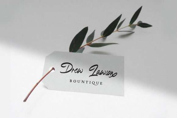 Harringtone Script Font PNG with transparent background - Preview 5