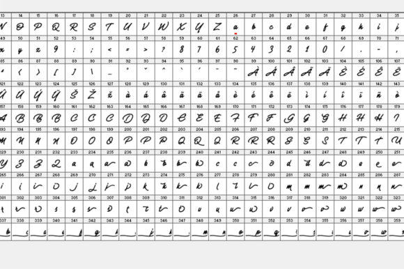 Hastline Font - Preview 5