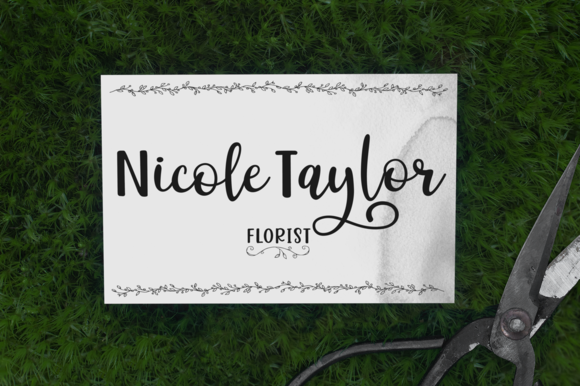 Hello Sakura Font PNG with transparent background - Preview 3