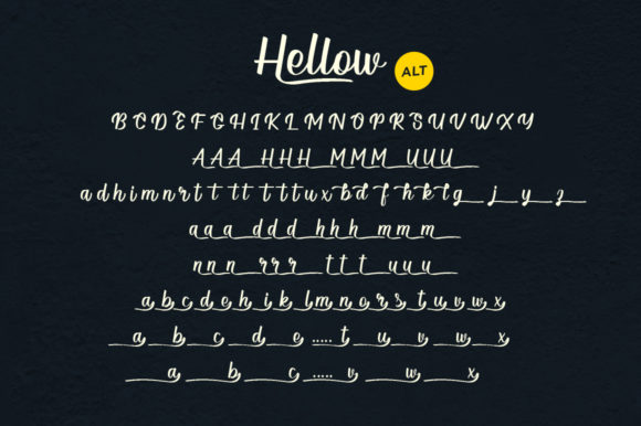 Hellow Font - Preview 5