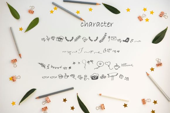 Hendys Font PNG with transparent background - Preview 3