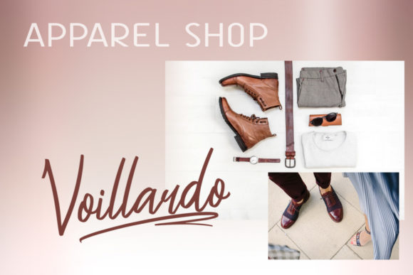 Here Antollio Valdi Duo Font - Preview 4