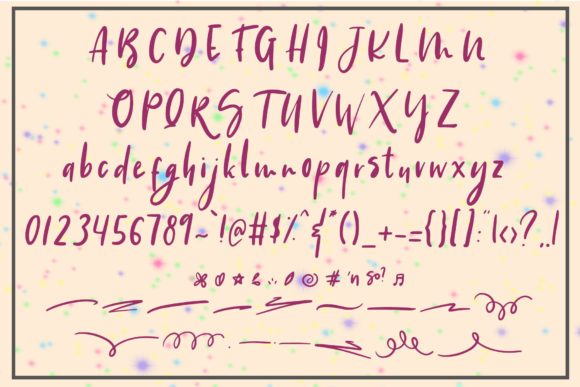 Hippie Unicorn Font font preview - 5