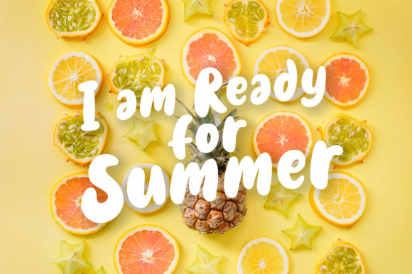 Holyfat Font PNG with transparent background - Preview 3