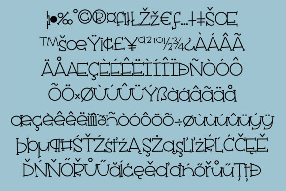 Homeward Font font preview - 2