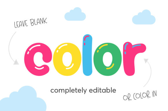 Jellybelly Font PNG with transparent background - Preview 1