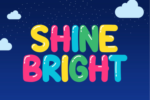 Jellybelly Font PNG with transparent background - Preview 2