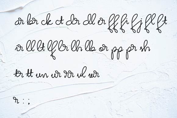Jes Lee Font PNG with transparent background - Preview 3