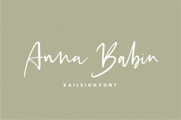 Kaileigh Font PNG with transparent background - Preview 2