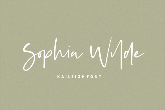 Kaileigh Font PNG with transparent background - Preview 5