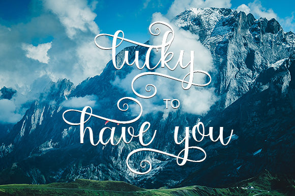 Kiranty Font PNG with transparent background - Preview 4