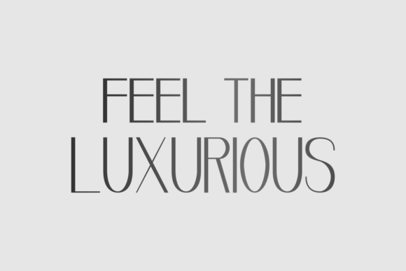 Luxuria Font PNG with transparent background - Preview 3