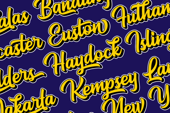 Mackless Font PNG with transparent background - Preview 2