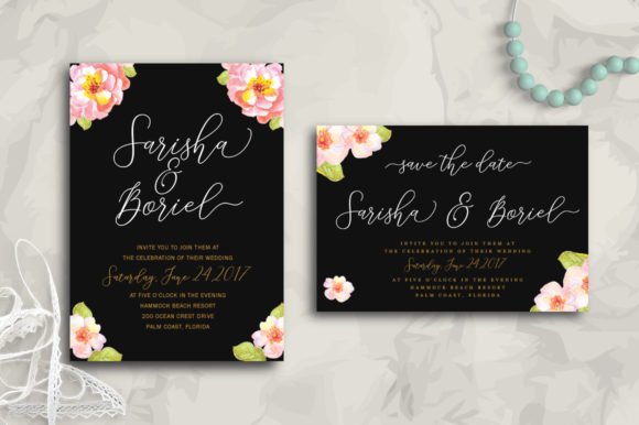 Malisara Script Font PNG with transparent background - Preview 1