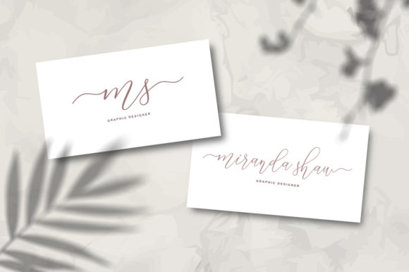 Malisara Script Font PNG with transparent background - Preview 4