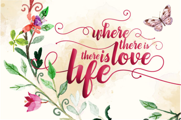 Marchelina Script Font PNG with transparent background - Preview 1