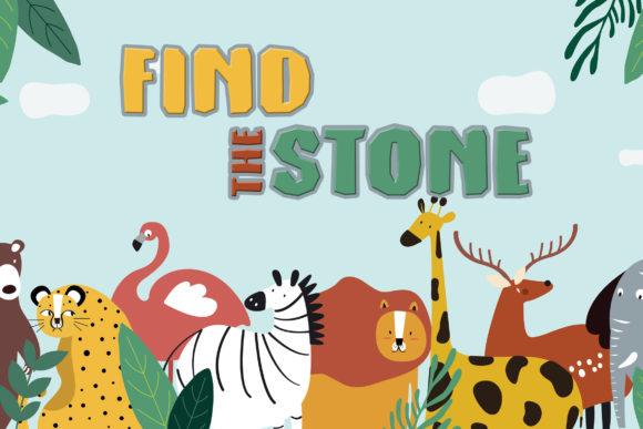 Monkey Stone Font PNG with transparent background - Preview 3