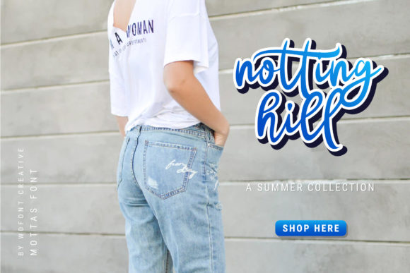 Mottas Script Font font preview - 2