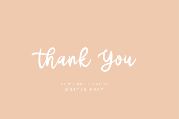 Mottas Script Font font preview - 4