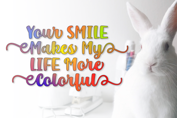 Mr. Rabbit Font Font PNG with transparent background - Preview 2