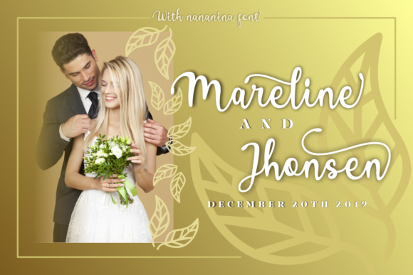 Nananina Font PNG with transparent background - Preview 2