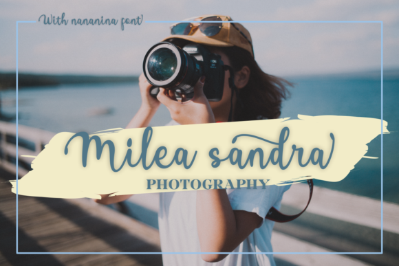 Nananina Font PNG with transparent background - Preview 3