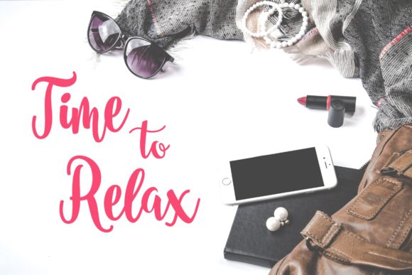 Nanda Script Font PNG with transparent background - Preview 5