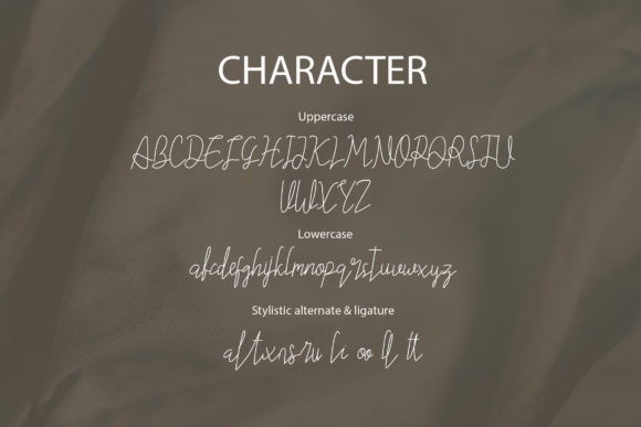 Nartalia Font PNG with transparent background - Preview 4