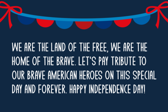 Our Independence Font PNG with transparent background - Preview 1