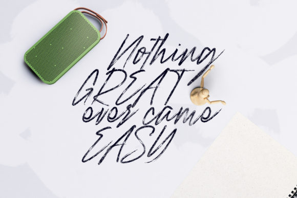 Raidden Family Font PNG with transparent background - Preview 3