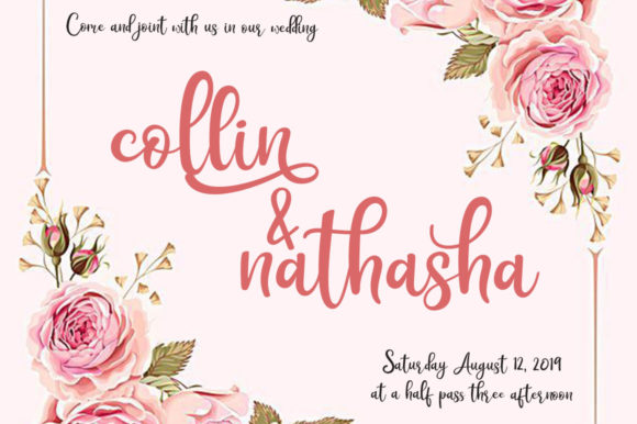Rothena Font PNG with transparent background - Preview 2
